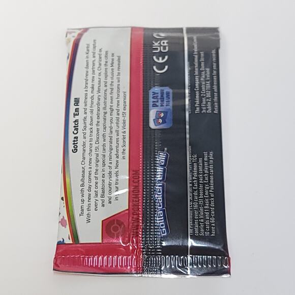 4 Pokemon Scarlet & Violet 151 Booster Packs Trading Cards Card New In Package - Picture 3 of 7